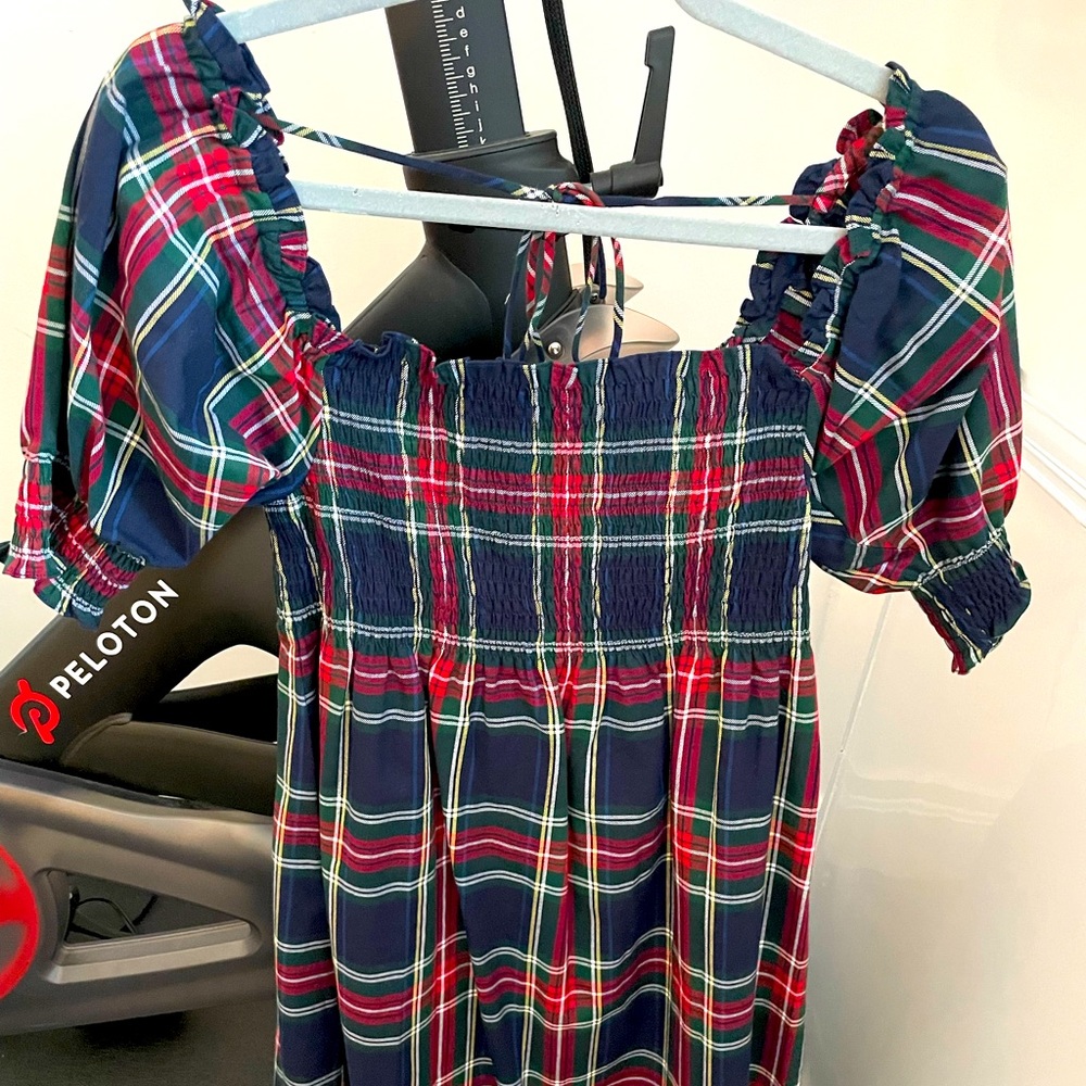 Hill House Home XS Navy Tartan Athena GUC